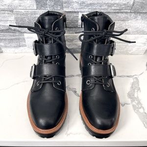 Indigo Rd. Island 2 Women’s Black Combat Boots Size 7.5